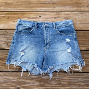 SIWY Denim Distressed Jean Shorts